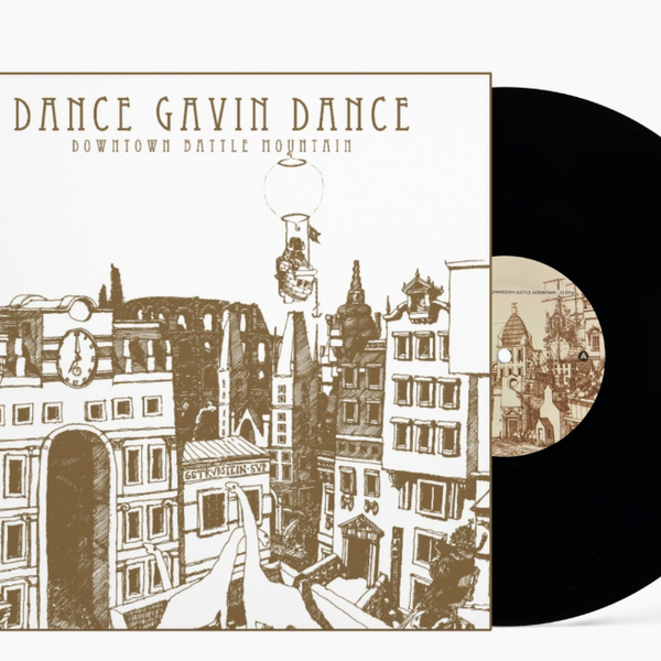 DANCE GAVIN DANCE 'DOWNTOWN BATTLE MOUNTAIN' LP (Eco Black Vinyl)