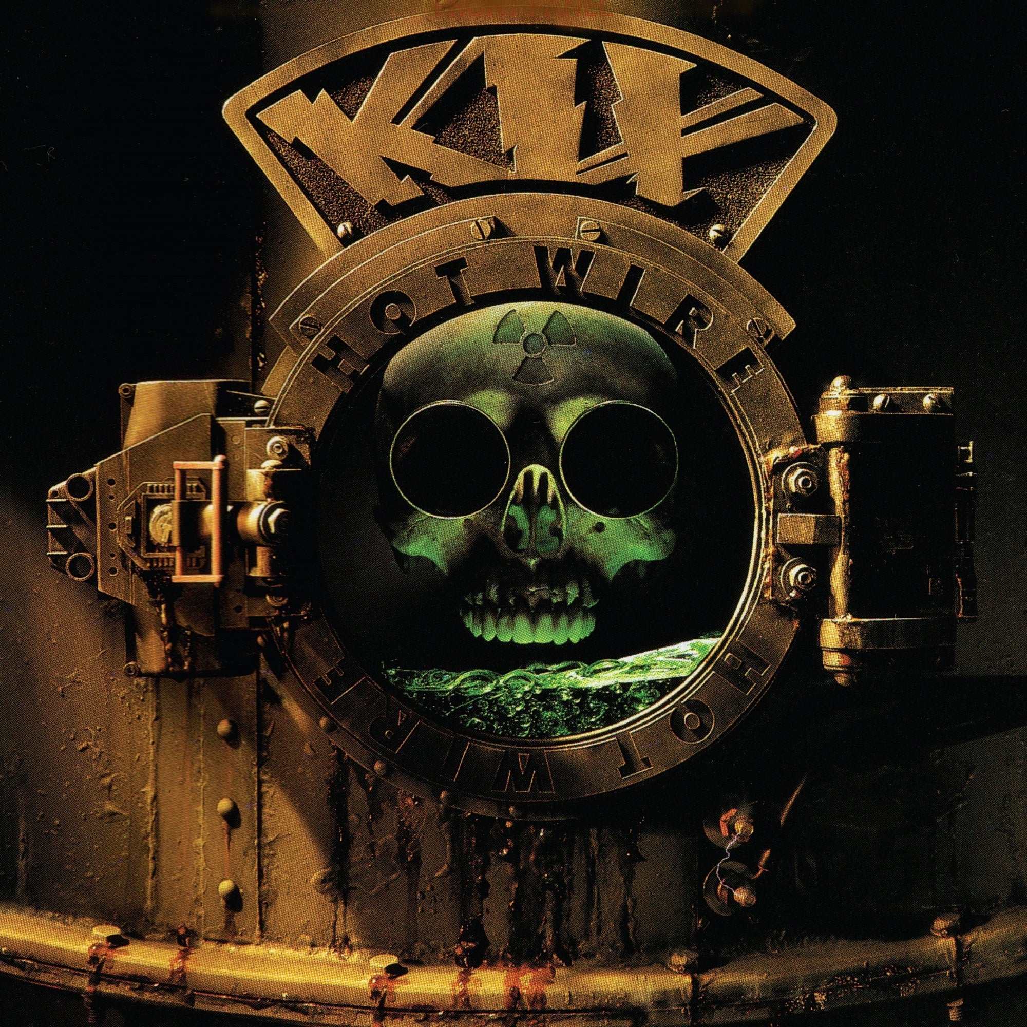 KIX 'HOT WIRE' LP (Translucent Green Vinyl)