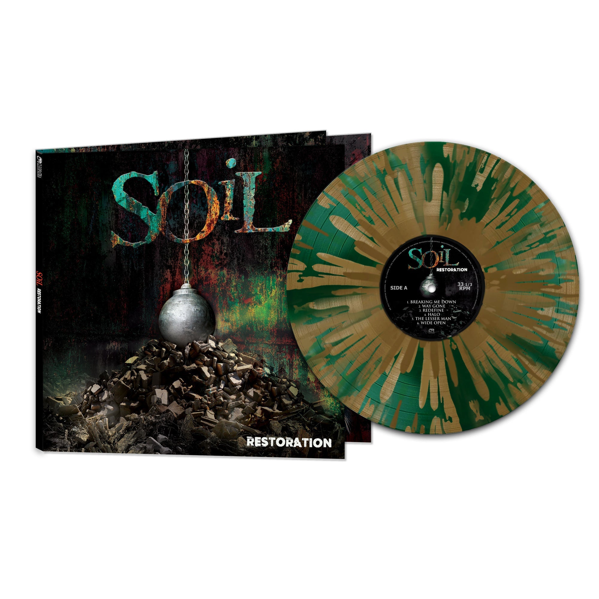 SOIL 'RESTORATION' LP (Gold/Green Splatter Vinyl)
