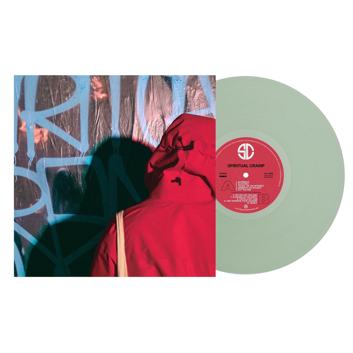 SPIRITUAL CRAMP ‘SPIRITUAL CRAMP’ LP (Coke Bottle Clear)