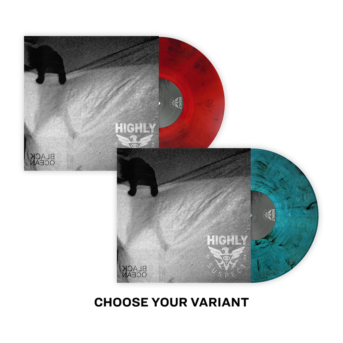 HIGHLY SUSPECT ‘BLACK OCEAN’ EP (Exclusive – Limited to 500 Each, Various Color Vinyl)