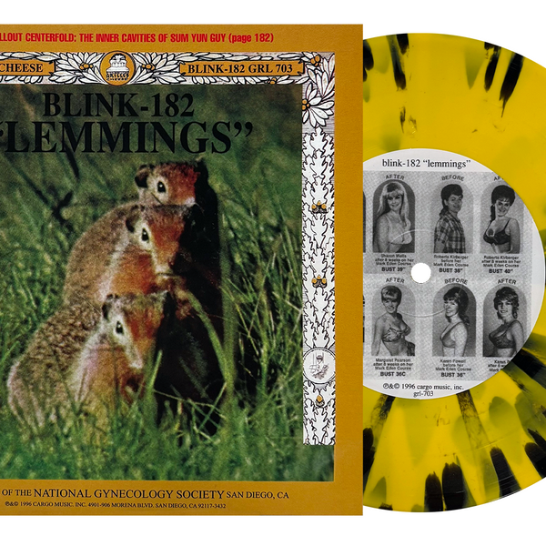 BLINK 182/SWINDLE 'LEMMINGS SPLIT' 7” (Exclusive – Limited to 300, Mus