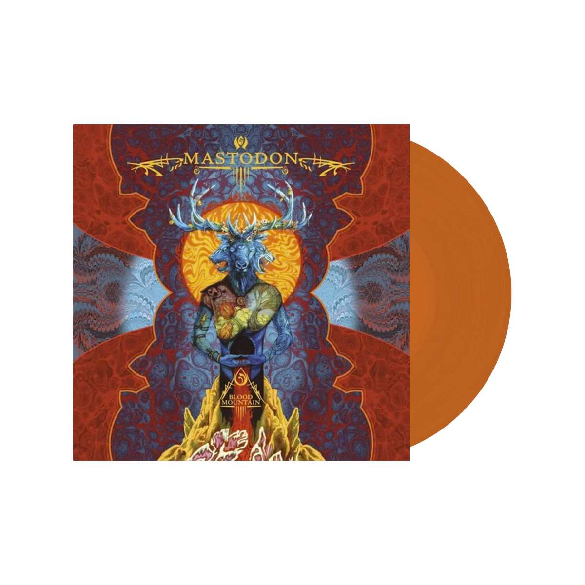 MASTODON ‘BLOOD MOUNTAIN’ LP (Exclusive – Orange Vinyl)