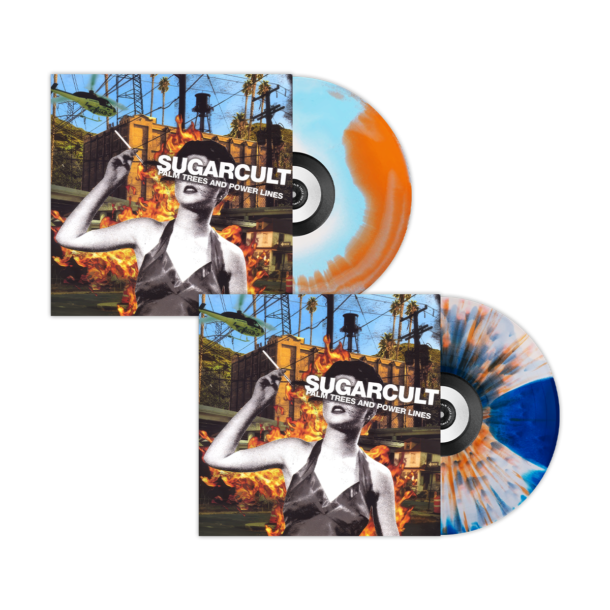 SUGARCULT ‘PALM TREES AND POWERLINES’ LP (Exclusive – Various Color Vinyl)