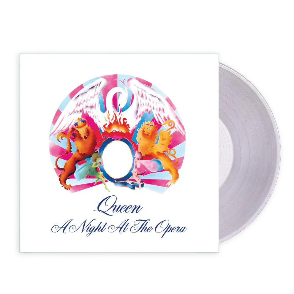 QUEEN 'A NIGHT AT THE OPERA' LP (Clear Vinyl)