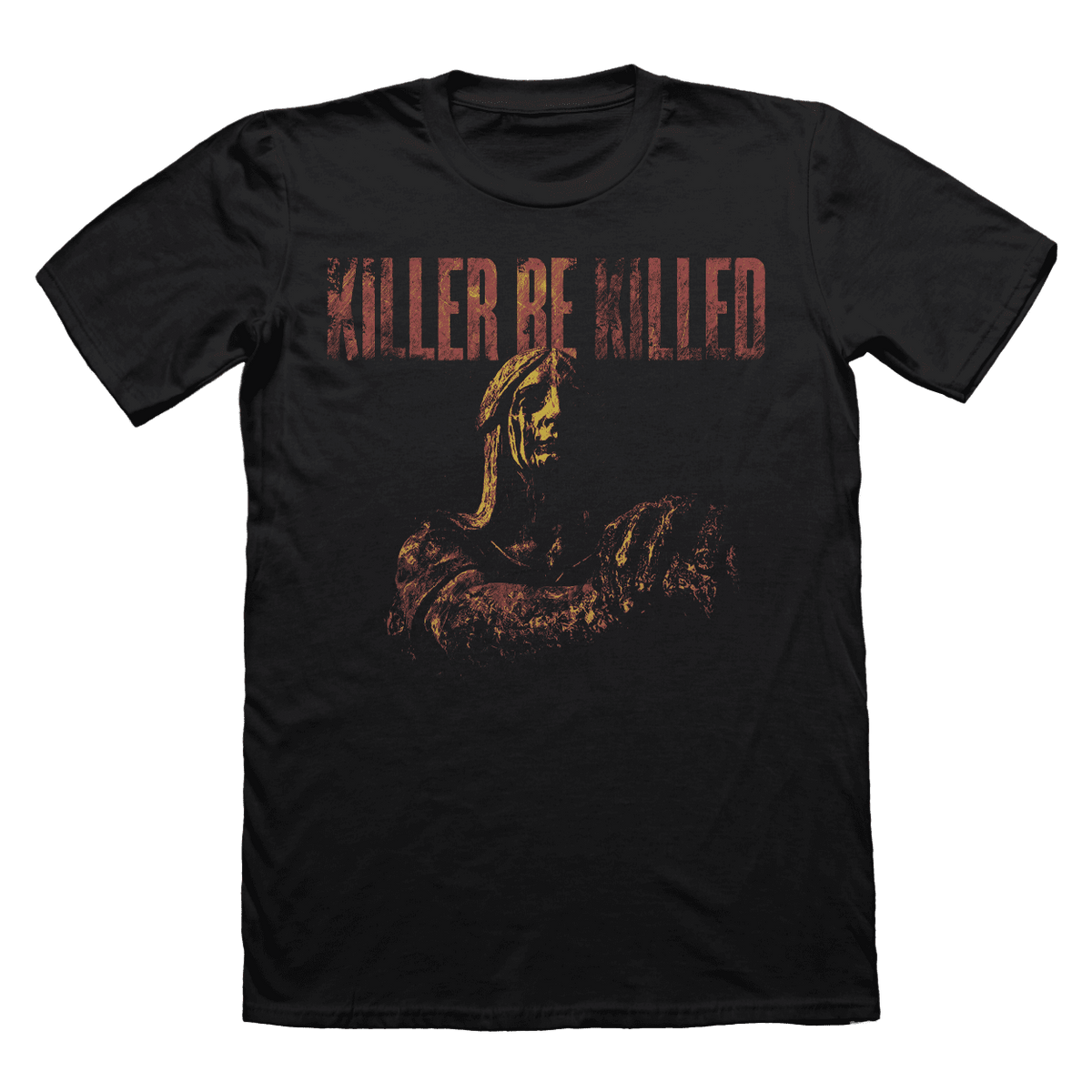 KILLER BE KILLED 'RELUCTANT HERO' STATUE BUST - T-SHIRT