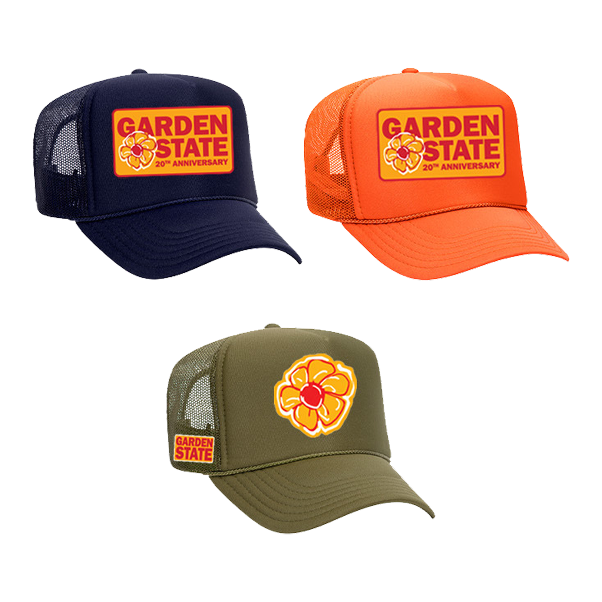 GARDEN STATE - VINTAGE LOW RISE TRUCKER HAT