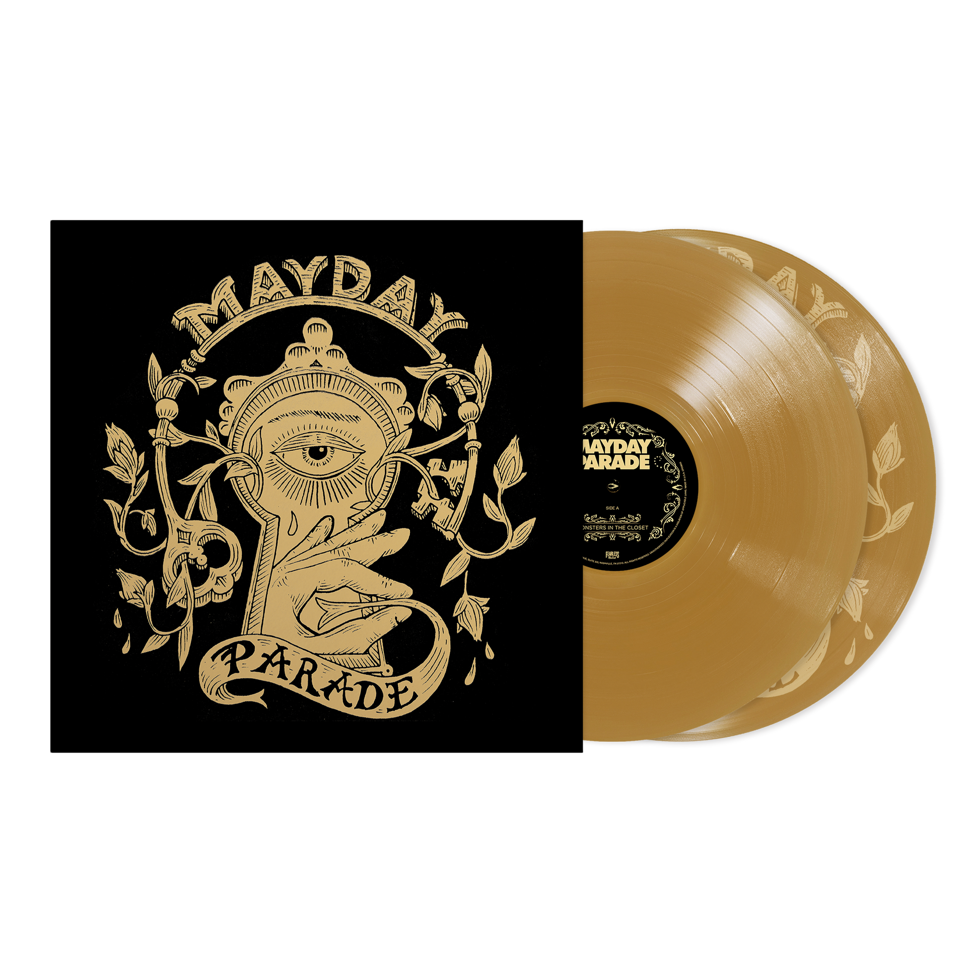 MAYDAY PARADE 'MONSTERS IN THE CLOSET' 10TH ANNIVERSARY 2LP (Limited E