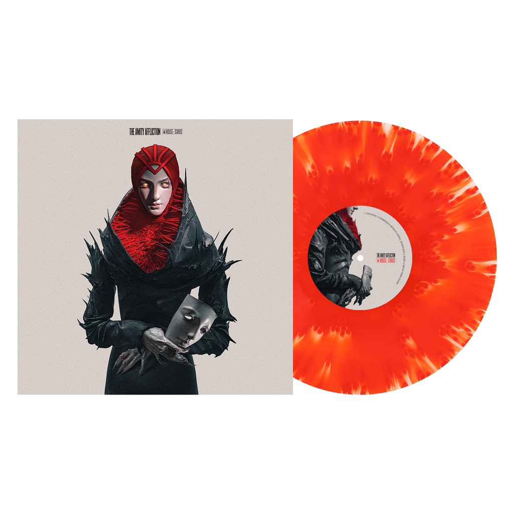THE AMITY AFFLICTION ‘HOUSE OF CARDS’ LP (Cloudy Blood Red Vinyl)