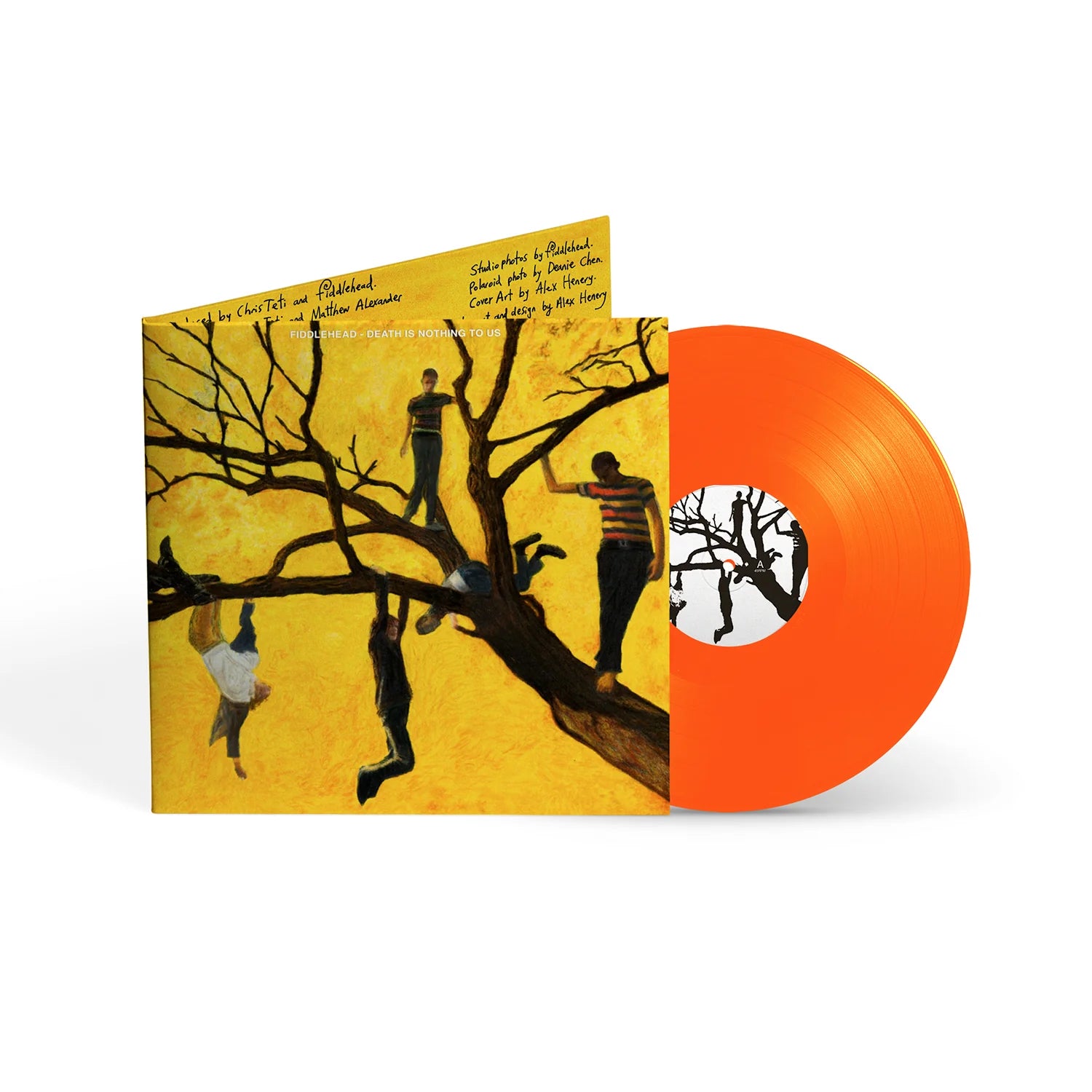 FIDDLEHEAD ‘DEATH IS NOTHING TO US’ LP (Neon Orange Vinyl)