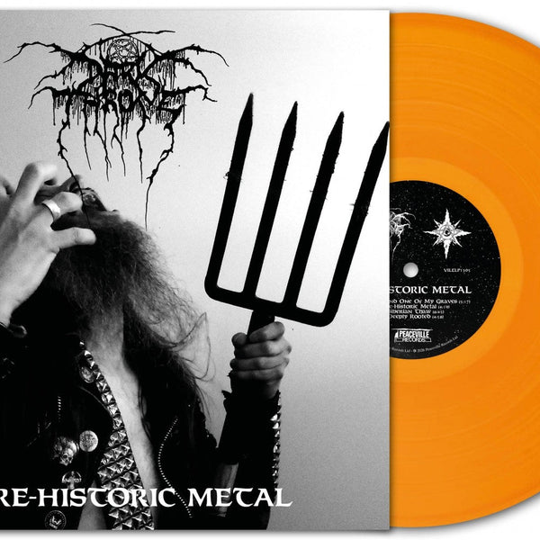 DARKTHRONE 'PRE-HISTORIC METAL' LP (Transparent Orange Vinyl) DARKTHRONE 'PRE-HISTORIC METAL' LP (Transparent Orange Vinyl)