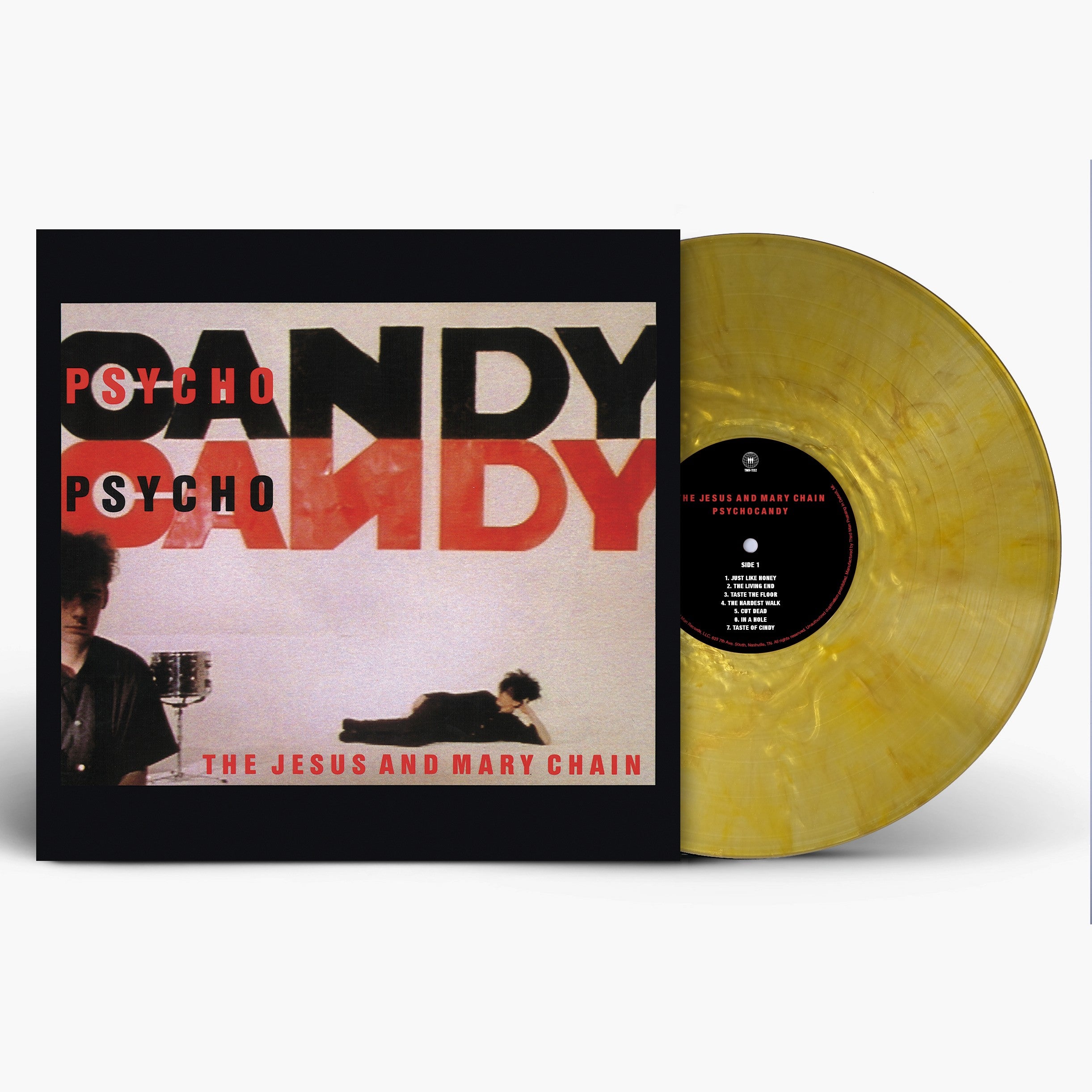 THE JESUS AND MARY CHAIN 'PSYCHOCANDY' LP (40th Anniversary, Hot Honey Vinyl)