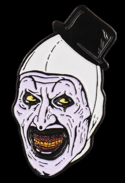 Terrifier Art The Clown Enamel Pin