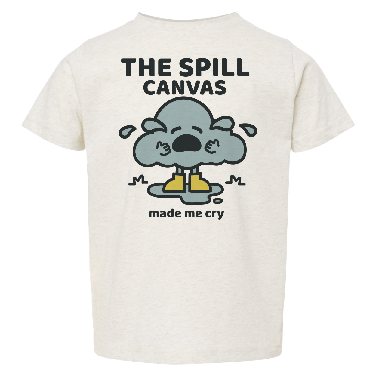THE SPILL CANVAS TODDLER T-SHIRT
