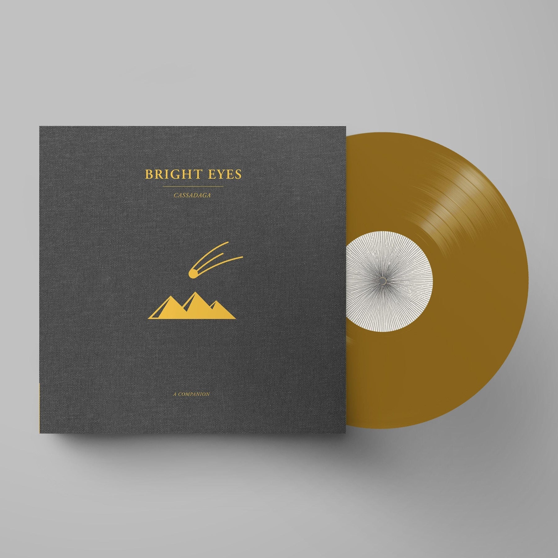 BRIGHT EYES 'CASSADAGA: A COMPANION' 12" EP (Opaque Gold Vinyl)