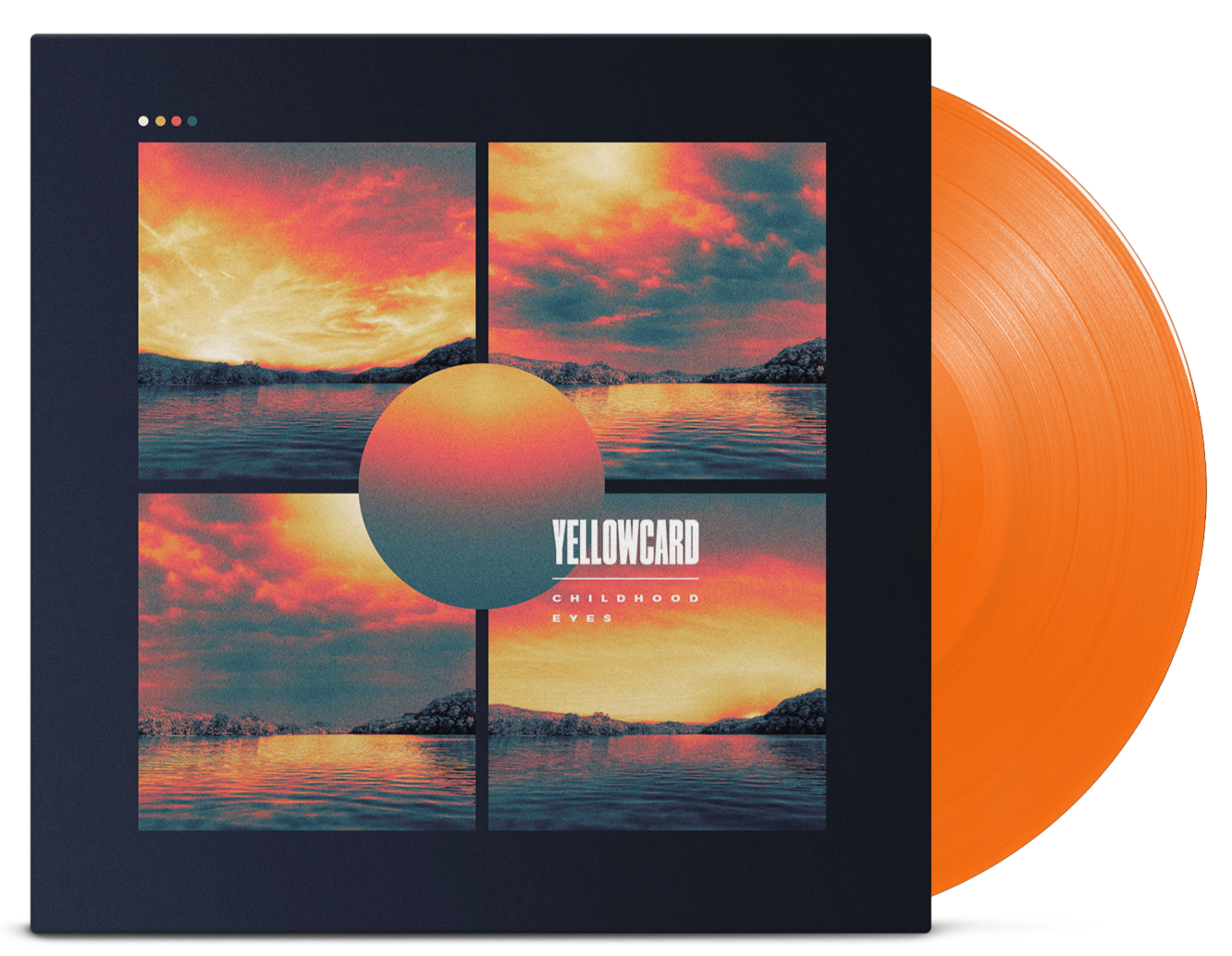 YELLOWCARD ‘CHILDHOOD EYES’ EP (Limited Edition – Only 200 Made, Opaque Orange Vinyl)