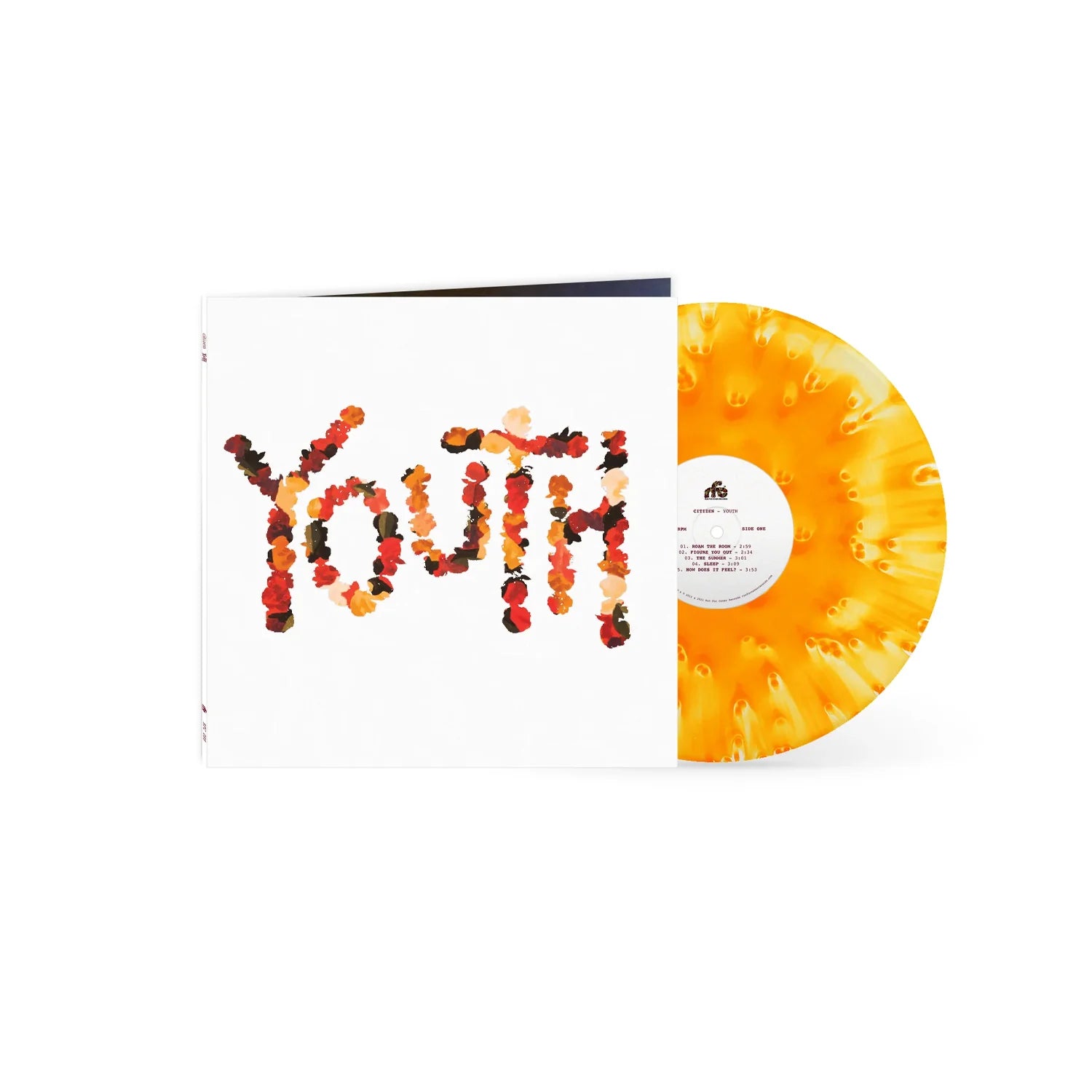 CITIZEN 'YOUTH' LP (Cloudy Orange Vinyl)