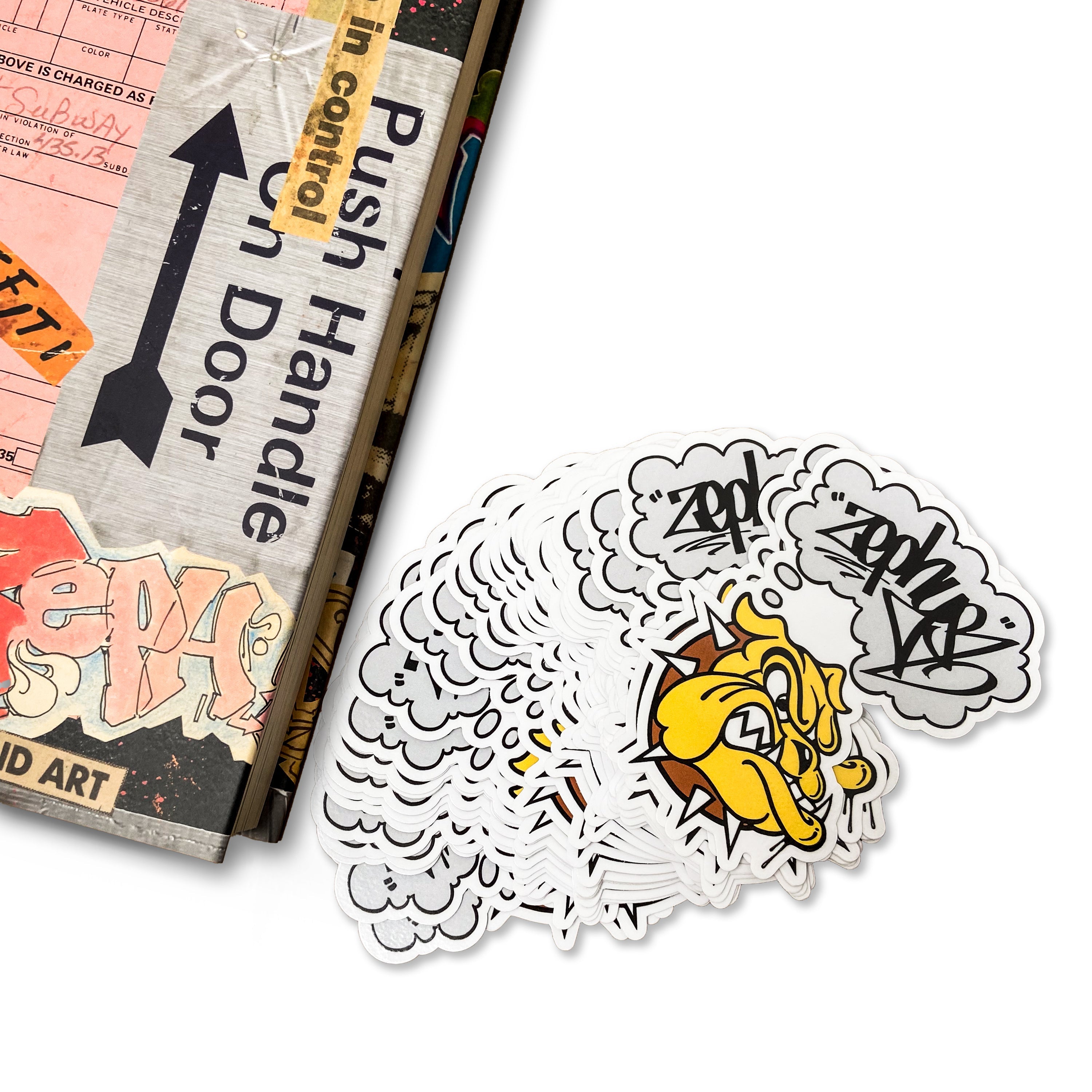 ZEPHYR "GRAFFITI BLACL BOOK/SCRAPBOOK: 1978 & BEYOND” BOOK