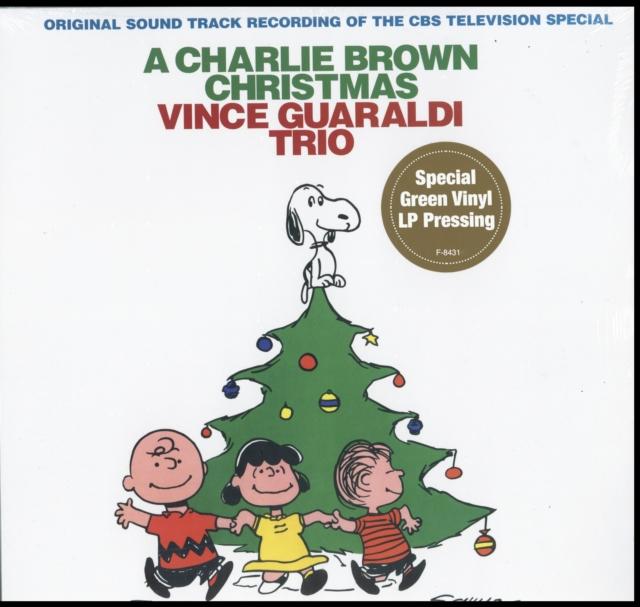 VINCE GUARALDI TRIO 'A CHARLIE BROWN CHRISTMAS' LP (Green Vinyl)