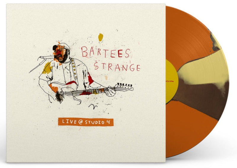 BARTEES STRANGE 'LIVE AT STUDIO 4' LP (Orange Brown & Yellow Twister Vinyl)