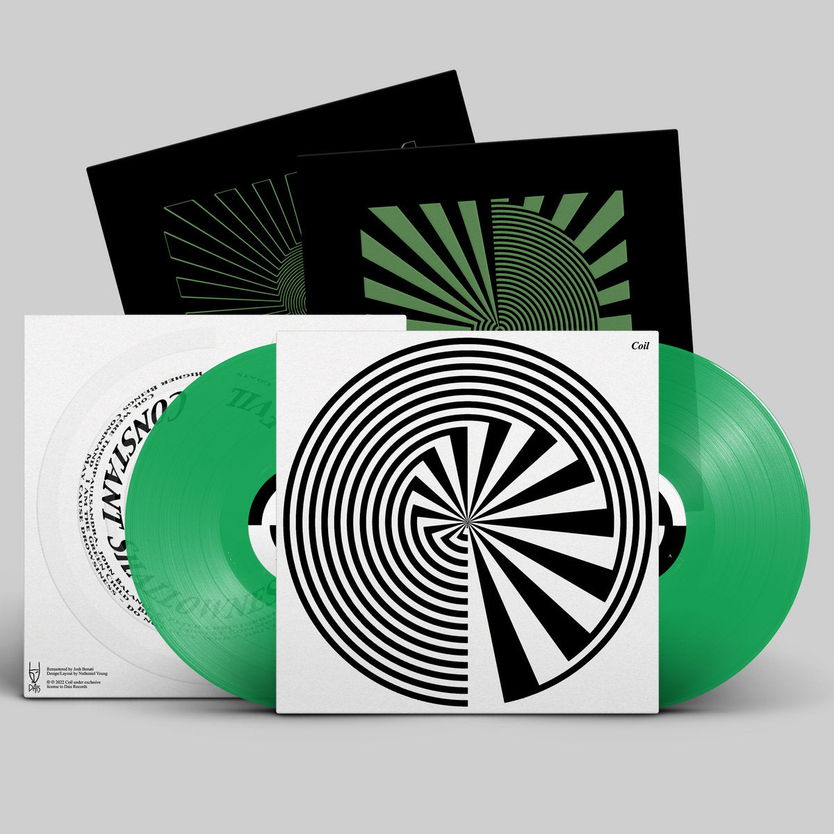 COIL 'CONSTANT SHALLOWNESS LEADS TO EVIL' 2LP (Transparent Green Vinyl)