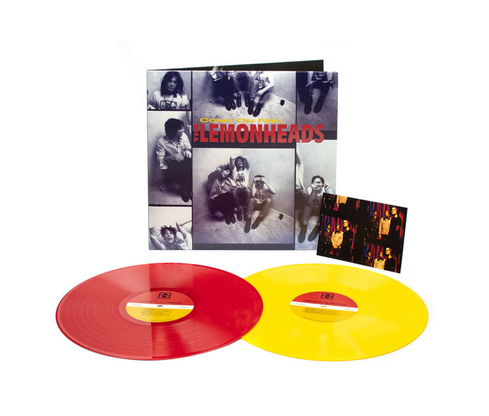 THE LEMONHEADS 'COME ON FEEL' 2LP (30th Anniversary Edition, Red and Yellow Vinyl)