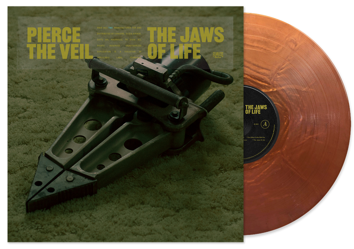 PIERCE THE VEIL ‘THE JAWS OF LIFE’ LP (Limited Edition – Only 500 made, Metallic Copper Vinyl)