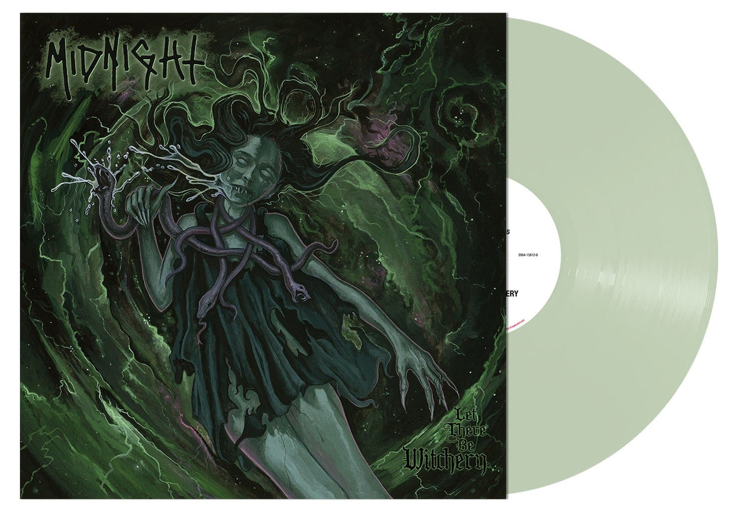 MIDNIGHT 'LET THERE BE WITCHERY' LP (Coke Bottle Clear Vinyl)