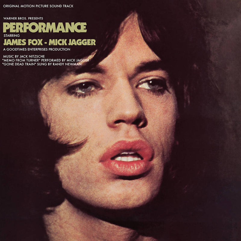 'PERFORMANCE' SOUNDTRACK' LP  (Yellow Vinyl) (Mick Jagger, Randy Newman, more)