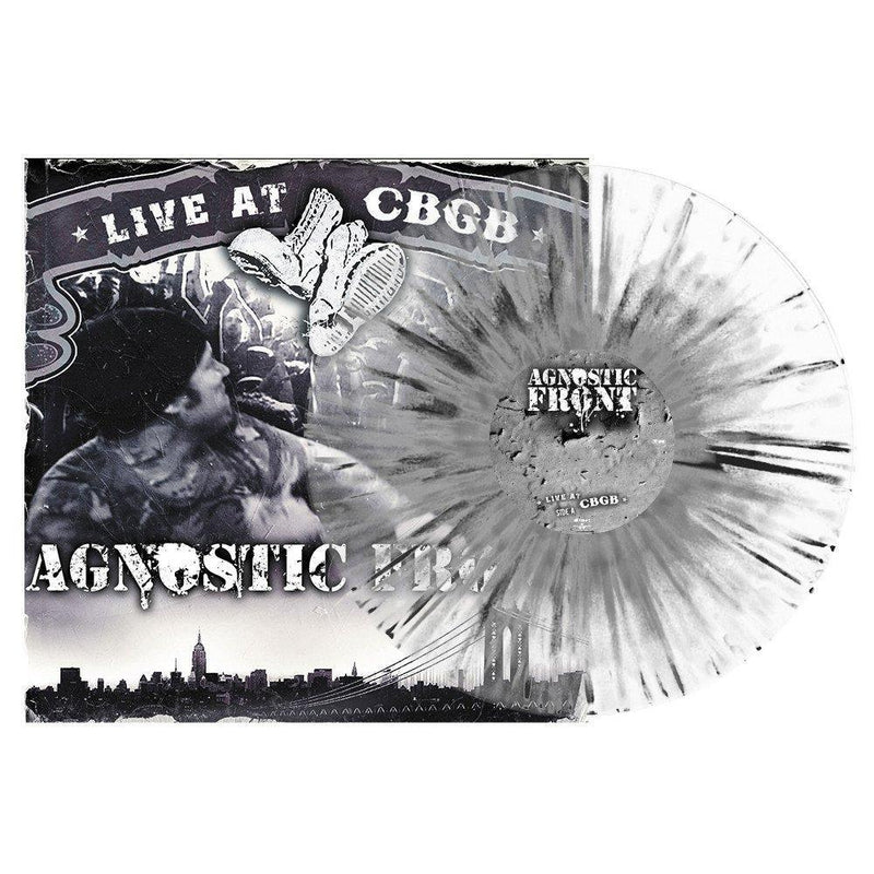 AGNOSTIC FRONT 'LIVE AT CBGB' LP (Splatter Vinyl)