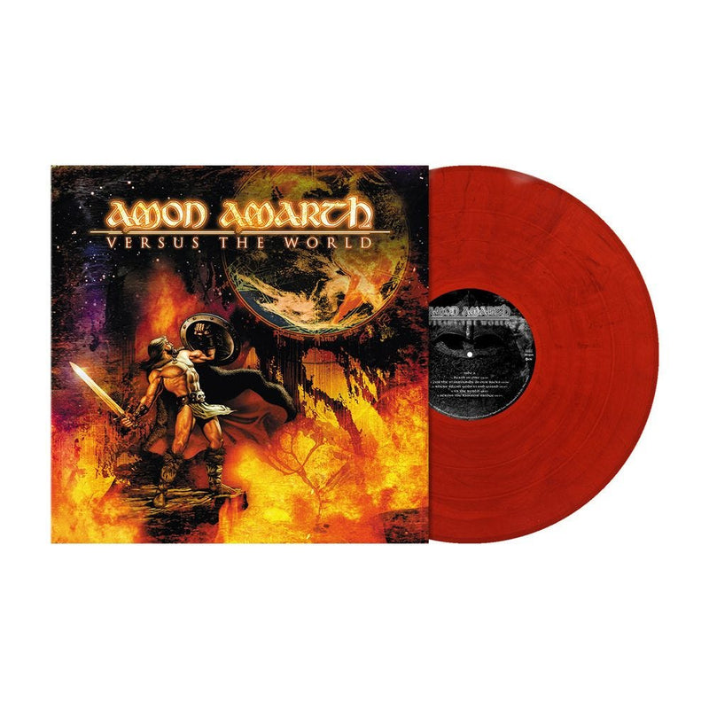 AMON AMARTH 'VERSUS THE WORLD' LP (Crimson Red Marble Vinyl)