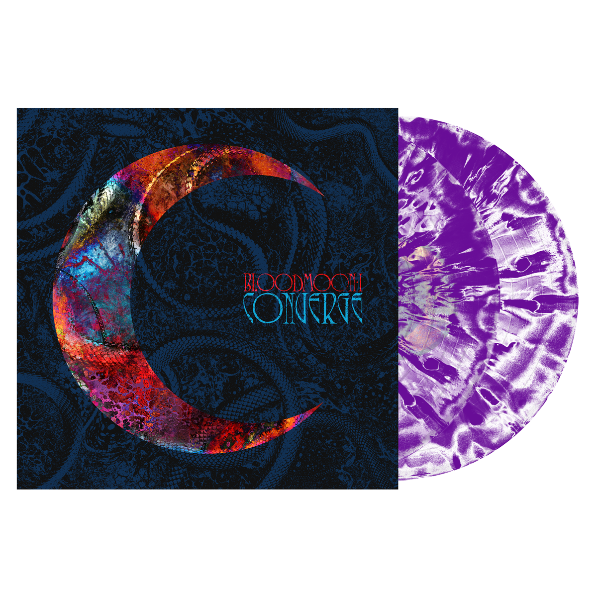 CONVERGE ‘BLOODMOON’ 2LP (Limited Edition – Only 500 Made, Clear Neon Violet Cloudy Vinyl)