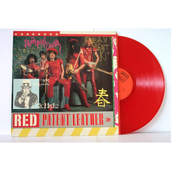 NEW YORK DOLLS 'RED PATENT LEATHER' LP (Original Red Vinyl)