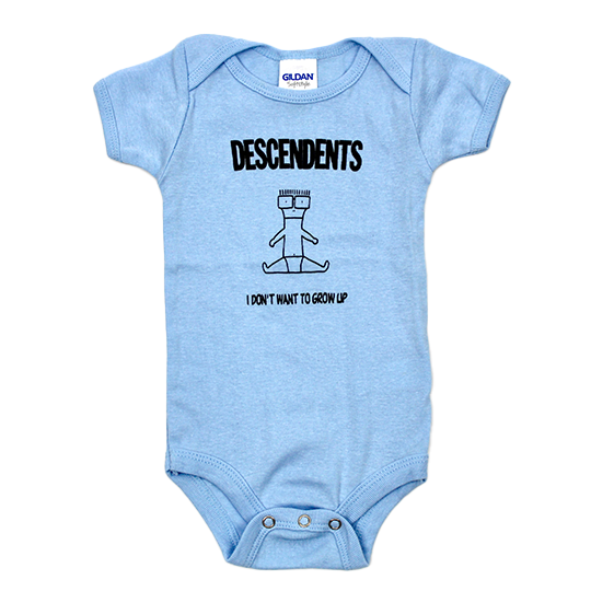 DESCENDENTS 'I DON'T WANT TO GROW UP' ONESIE