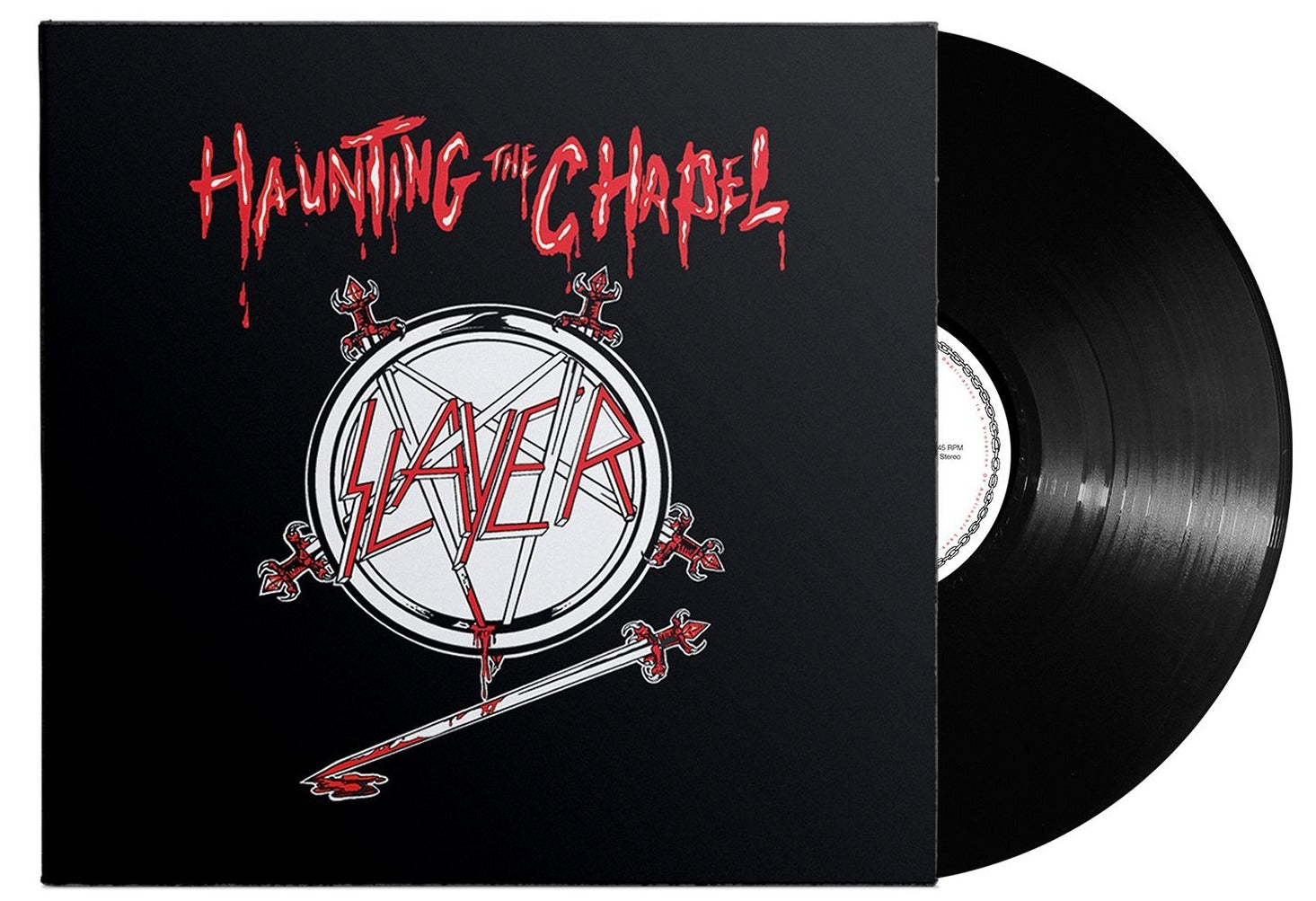 SLAYER 'HAUNTING THE CHAPEL' BLACK LP