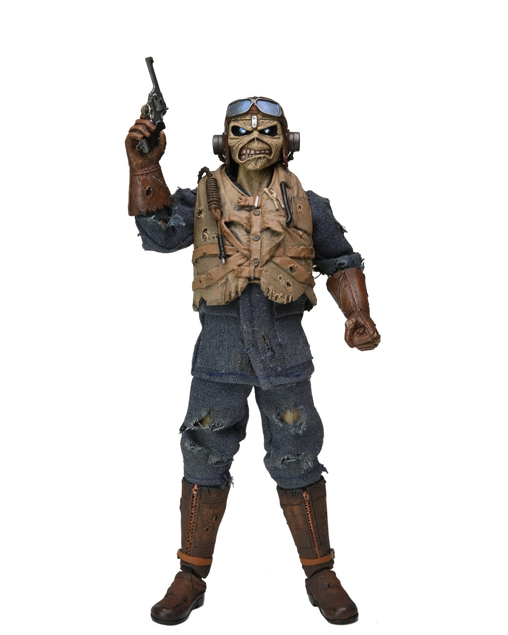 IRON MAIDEN - ACES HIGH EDDIE - 8" NECA CLOTHED FIGURE