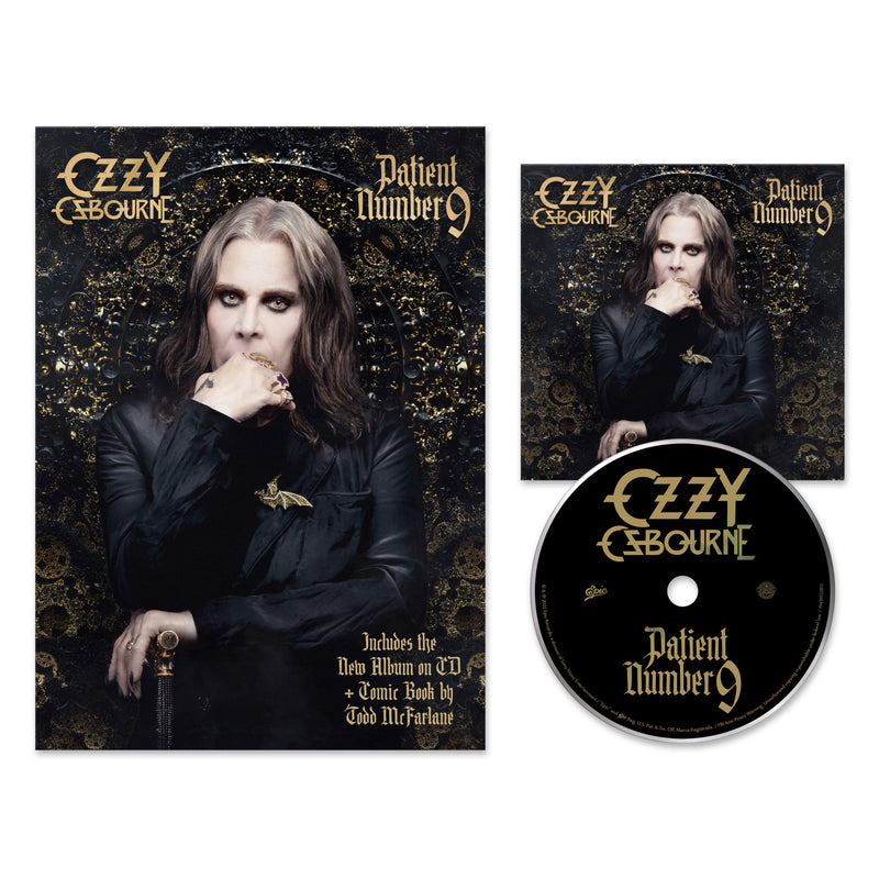 OZZY OSBOURNE 'PATIENT NUMBER 9' CD (With Limited Edition Comic Book)