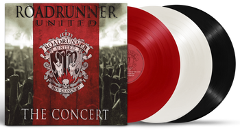 ROADRUNNER UNITED THE CONCERT 3LP (Tri-Color Vinyl, Members of Slipknot, Trivium, Hatebreed, Sepultura, Killswitch, Deicide, more)