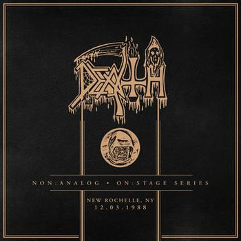 DEATH 'NON ANALOG - ON STAGE SERIES - NEW ROCHELLE, NY 12-03-1988' 2LP