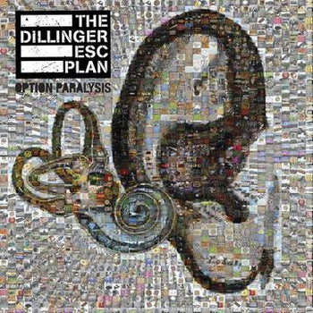 THE DILLINGER ESCAPE PLAN 'OPTION PARALYSIS' LP (Gold & Black Marble Vinyl)