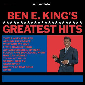 BEN E. KING 'GREATEST HITS - STAND BY ME' LP (Limited Edition, Red Vinyl)
