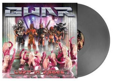 GWAR 'LUST IN SPACE' SILVER LP