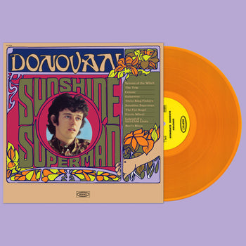 DONOVAN 'SUNSHINE SUPERMAN' LP (Gold Vinyl)