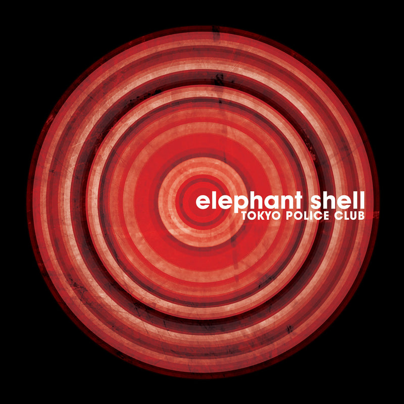 TOKYO POLICE CLUB 'ELEPHANT SHELL' LP (Black, Red, White Tri-Color Vinyl)