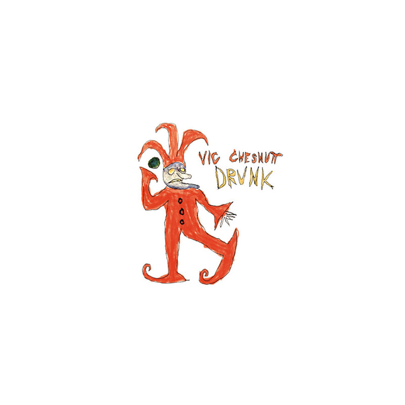VIC CHESNUTT 'DRUNK' LP (Limited Edition, Red & Orange Split Vinyl)