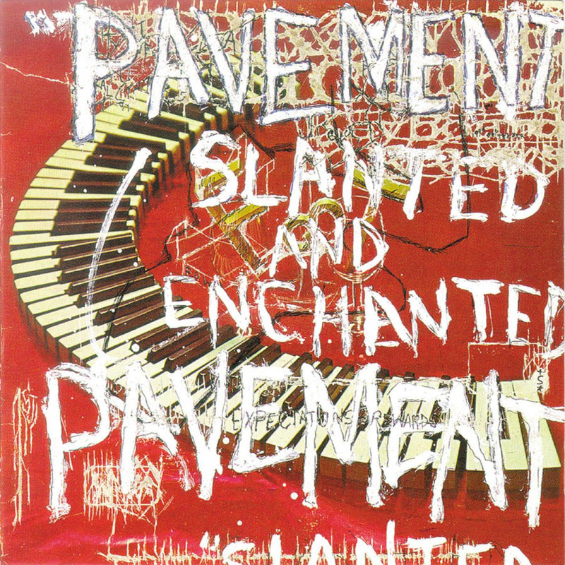 PAVEMENT 'SLANTED & ENCHANTED' LP (Red & White Splatter Vinyl, 30th Anniversary Reissue)