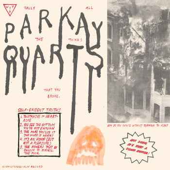 PARQUET COURTS 'TALLY ALL THE THINGS THAT YOU BROKE' LP