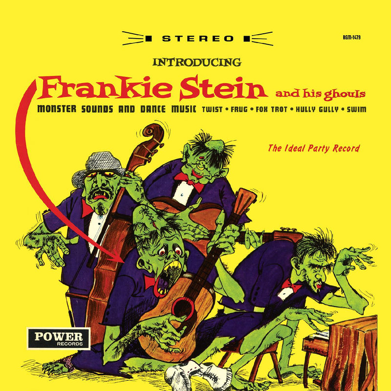 FRANKIE STEIN AND HIS GHOULS 'INTRODUCING FRANKIE STEIN AND HIS GHOULS' LP (Ghoulish Neon Green Vinyl)