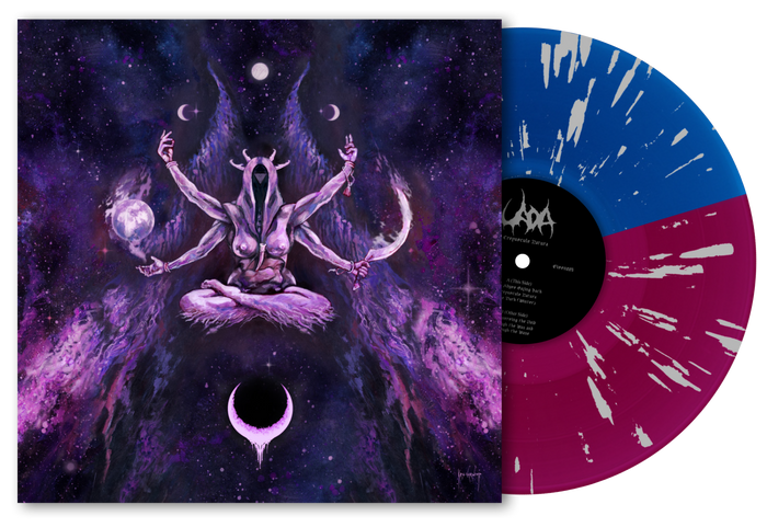 UADA ‘CREPUSCULE NATURA’ LP (Limited Edition – Only 200 Made, Half Transparent Blue/Half Transparent Purple w/ Grey Splatter Vinyl)
