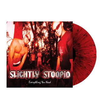 SLIGHTLY STOOPID 'EVERYTHING YOU NEED' LP (Translucent Red Black Splatter Vinyl)